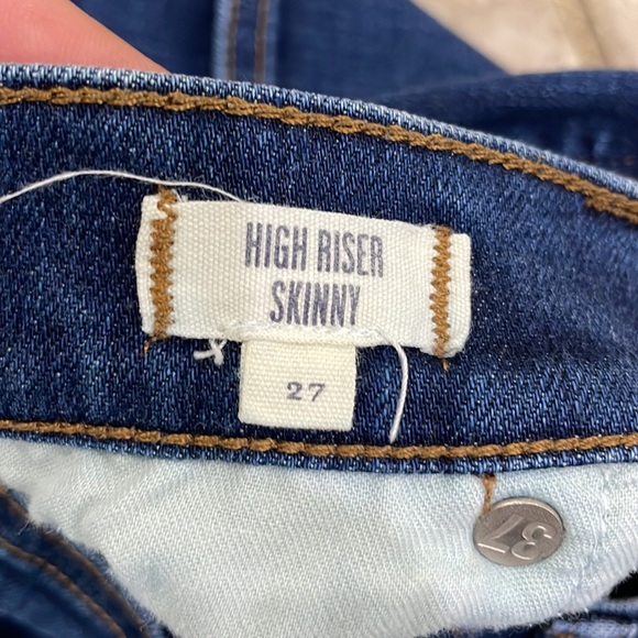 Madewell 9 in High Riser Skinny Jeans Sz 27 - Picture 6 of 14